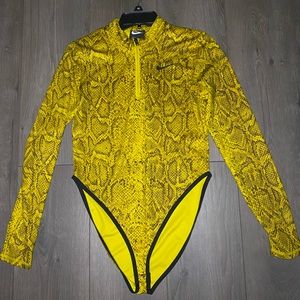 Nike Snakeskin Bodysuit